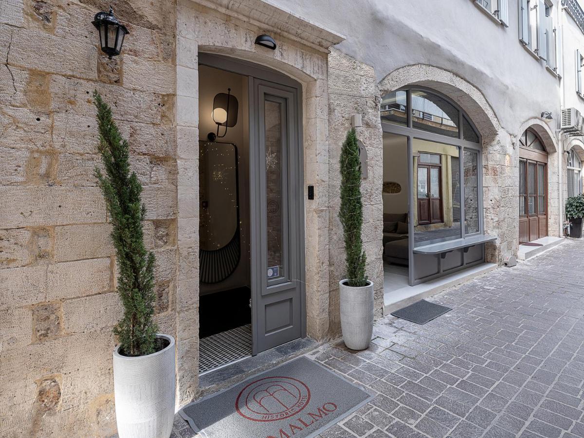 Malmáki, a street view apartment Chania  Buitenkant foto